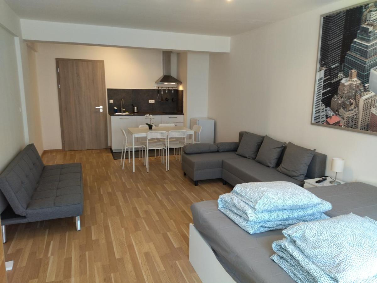 Brand New Two Room Apartment #34 With Free Secure Parking In The Center Praag Buitenkant foto